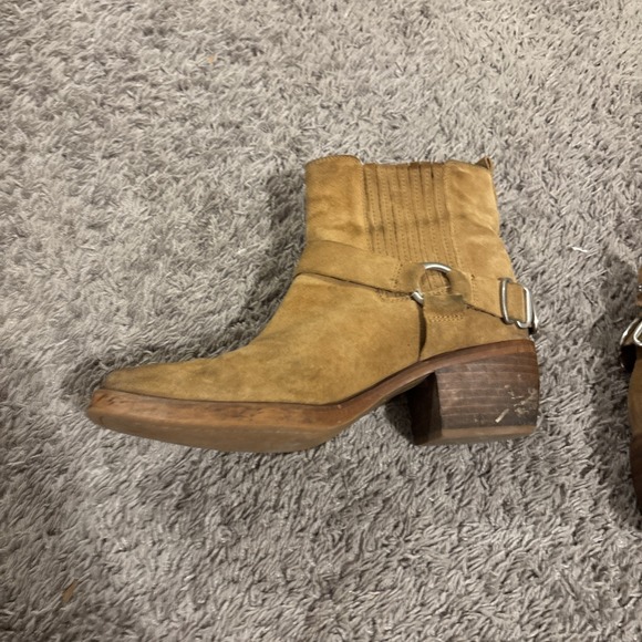Sam Edelman Bellamie Ankle Boot Camel Women's Size 7.5M - Picture 4 of 7